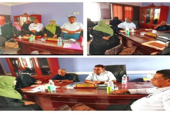 لقاء يجمع القيادات التربوية ادارة محو الأمية وتعليم الكبار