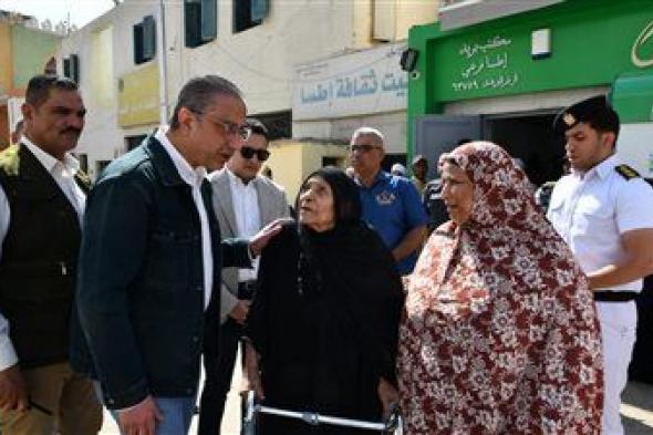 في جولة ميدانية.. محافظ الفيوم يتابع خطة نقل الباعة الجائلين من ميدان إطسا إلى منطقة أرض الصهريج - الخليج الان